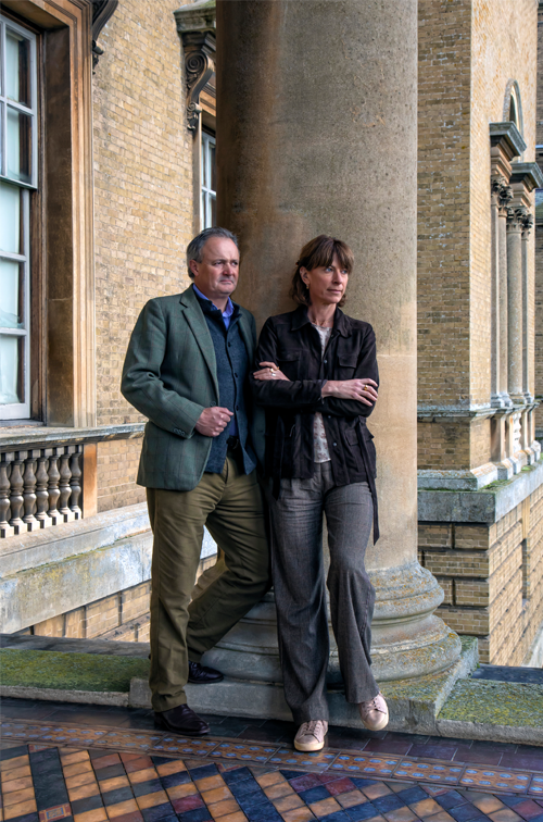 The Earl and Countess of Leicester - Credit Grahame Mellanby FRSA